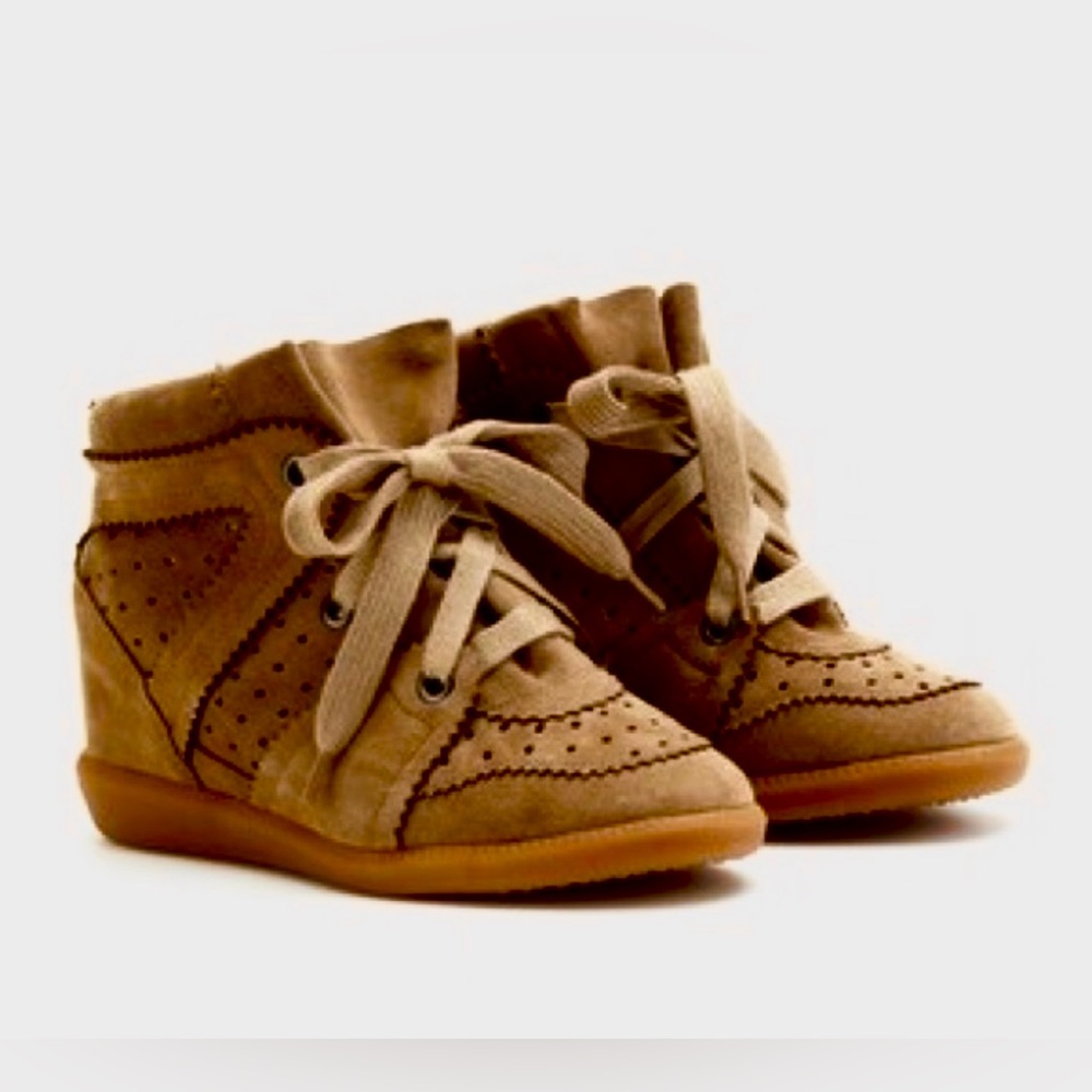 Isabel Marant Bobby Suede Sneakers/ Ankle Boots 9 ⭐️